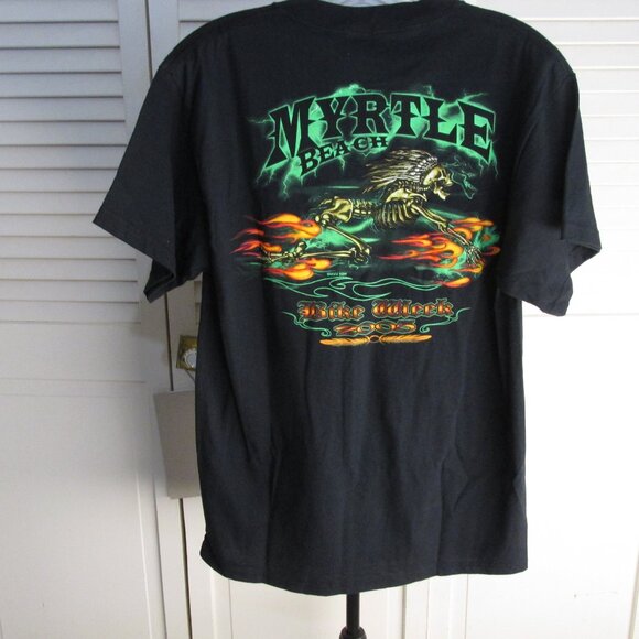 Vintage - Bike Week Myrtle Beach 2005 T-Shirt    (Medium) - Picture 1 of 4